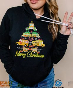 Christmas Tree School Bus Merry Christmas Sweatshirt