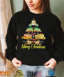 Christmas Tree School Bus Merry Christmas Sweatshirt