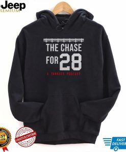 THE CHASE FOR 28 A YANKEES PODCAST SHIRT