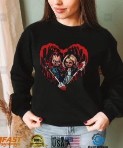 Chucky And Tiffany Child’s Play Horror Movie Chucky T Shirt