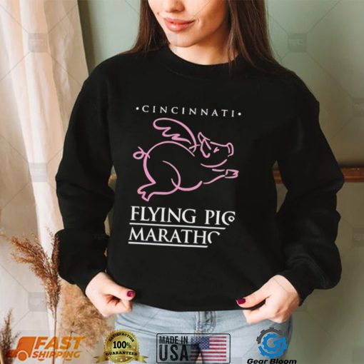 Cincinnati Flying Pig Marathon art shirt