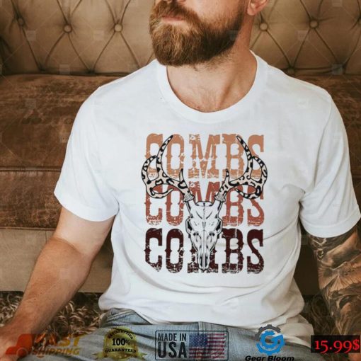 Combs Bullhead Country Music Cowboy Combs Shirt