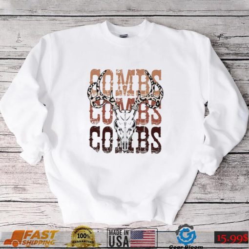 Combs Bullhead Country Music Cowboy Combs Shirt