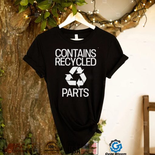 Contains Recycled Parts logo shirt