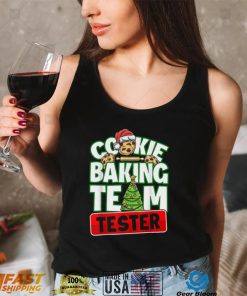 Cookie Baking Crew Christmas Team Tester T Shirt