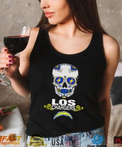 Jen Mills Sugar Skull Los Chargers shirt