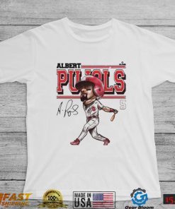 St. Louis Baseball St. Louis Cartoon Wht Albert Pujols New Design T Shirt