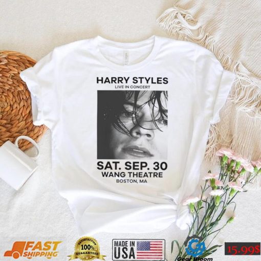 Harry Styles live in concert Wang Theatre Boston 2022 shirt