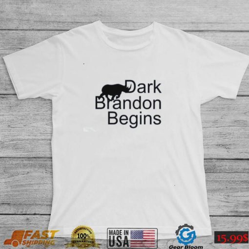 Dark Brandon Begins Political Shirt, Let’s Go Brandon shirt, Go Brandon Funny Shirts, Go Biden Shirt