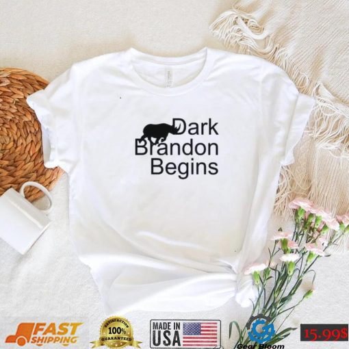 Dark Brandon Begins Political Shirt, Let’s Go Brandon shirt, Go Brandon Funny Shirts, Go Biden Shirt