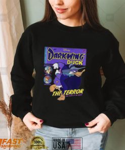 Darkwing Duck Comic Cover Donald Duck Big Face Graphic Disney Sweatshirt