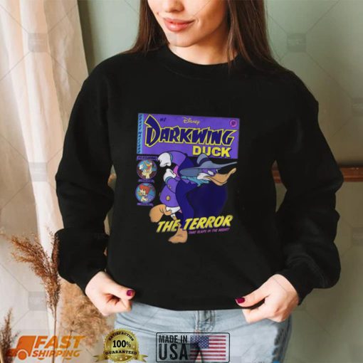 Darkwing Duck Comic Cover Donald Duck Big Face Graphic Disney Sweatshirt