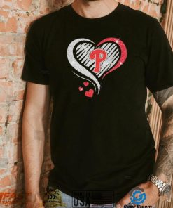 Diamond Heart Love Philadelphia Phillies Shirt