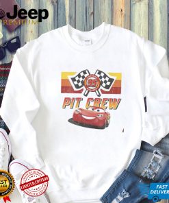Disney Cars Lightning McQueen Pit Crew Comfort Colors T Shirt