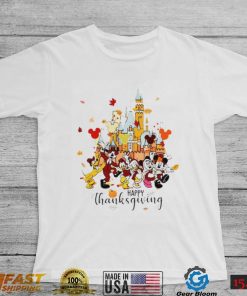 Disney Characters Mickey Mouse Thanksgiving Shirt