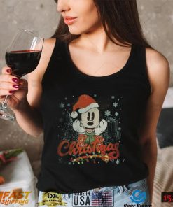 Disney Christmas Mickey And Minnie Magic Kingdom T Shirt