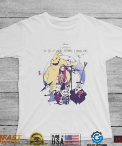 Disney Tim Burton’s The Nightmare before Christmas characters cartoon shirt