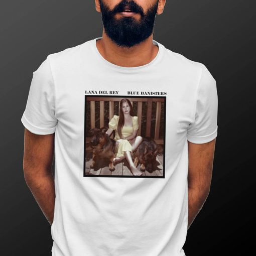 Dixiedemalio Lana Del Rey Blue Banisters Shirt