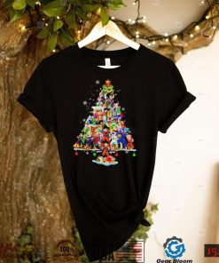 Dragon Ball Z Character Christmas Tree Shirt