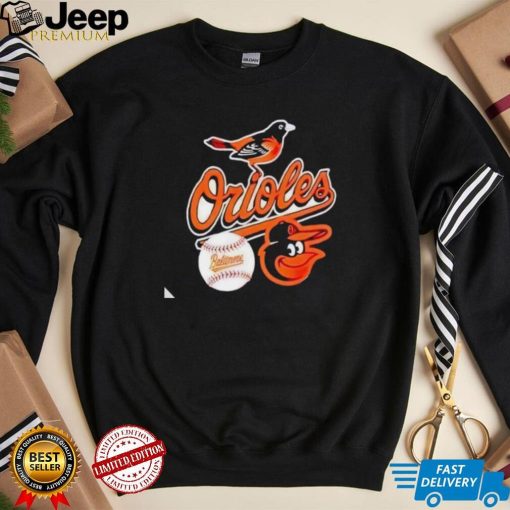 Baltimore Orioles retro logo shirt