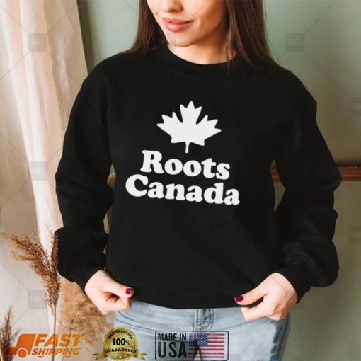 Emsrsue Roots Canada logo shirt