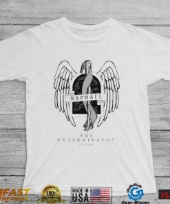 Saint Raphael the Exterminator of Vices logo shirt