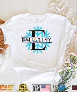 Equality snow Christmas shirt