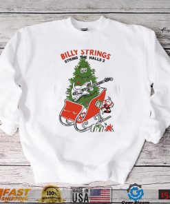 Christmas billy strings string the halls 2 shirt