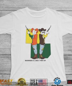 Wyoming Cowboys vs Colorado State Rams mascot Boot 2022 shirt