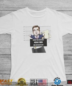 michael cohen internet police department funny shirt