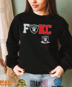 Fck KC Kansas City Chiefs Las Vegas Raiders T Shirt