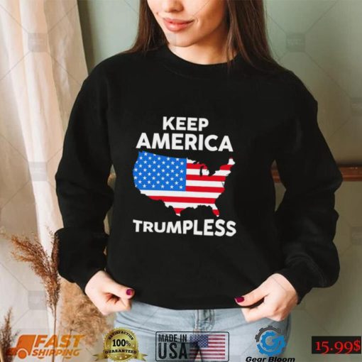 Tom Hanks keep America Trumpless American flag 2022 shirt