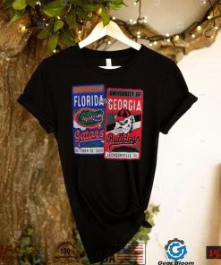 Florida Gators Vs. Georgia Bulldogs 2022 Football Matchup Oct 29 2022 Jacksonville FL Shirt