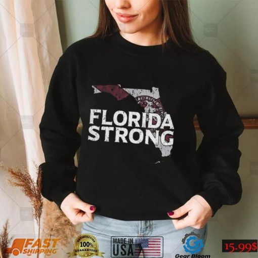 Florida Strong Nine Line Hurricane Ian T Shirt