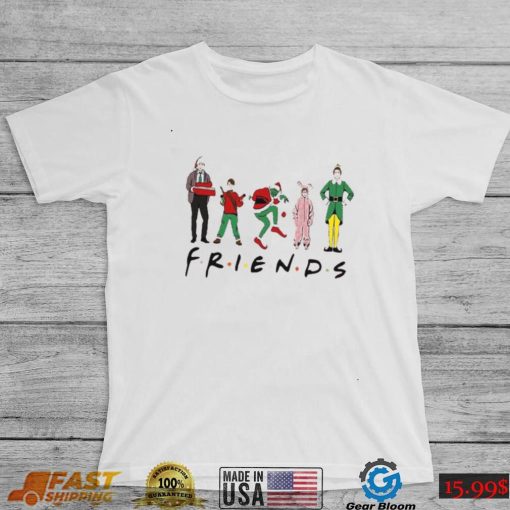 Friends Christmas Movie Characters Shirt, Gift For Fans