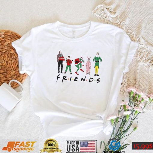 Friends Christmas Movie Characters Shirt, Gift For Fans