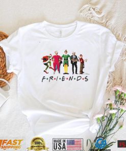 Friends Christmas TShirt, 90s Movie Actors, Family Vacation Tee, Santa Ralphie Clark Griswold Grinch Kevin McAllister