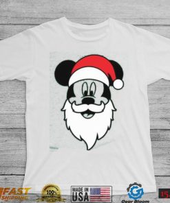 Santa Mickey Mouse Adult, Matching Merry Christmas Shirt