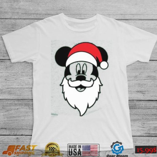 Santa Mickey Mouse Adult, Matching Merry Christmas Shirt