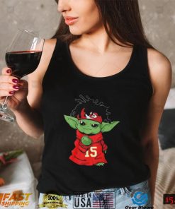 Funny Kc Chiefs Baby Yoda Kansas City Chiefs Christmas T Shirt