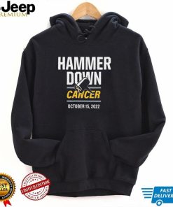 Hammer Down Cancer Purdue Boilermakers 2022 Shirt