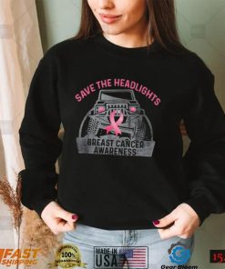 Save The Headlights Breast Cancer Awareness T Shirt