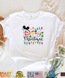 Mickey Mouse Christmas Light Shirt, Gift For Happy Birthday