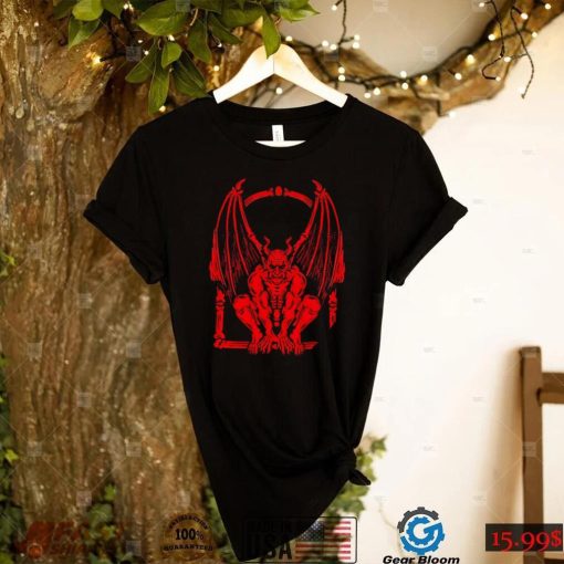 Gargoyle Devil Halloween art shirt