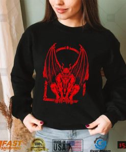 Gargoyle Devil Halloween art shirt