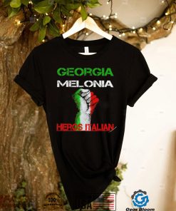 Georgia Meloni Italian Hero flag shirt