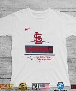 St. Louis Cardinals Nike 2022 NL Central Division Champions Postseason shirt