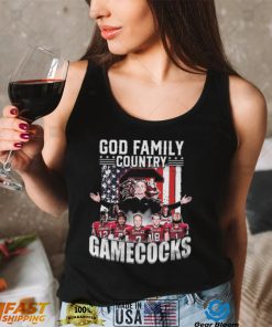 God family country South Carolina Gamecocks american flag 2022 shirt