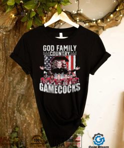 God family country South Carolina Gamecocks american flag 2022 shirt