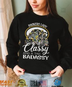 Green Bay Packers sassy classy and a tad badassy signatures 2022 shirt